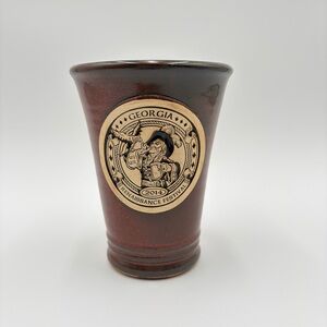 2014 Georgia RENAISSANCE FESTIVAL Mug Stein Tumbler Grey Fox Pottery